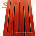 Used in Ballroom/KTV Walls Sound Absorption Slot Wooden Timber Acoustic Panel